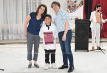 Inauguración de el playón deportivo.