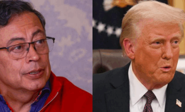 Trump anunció aranceles a Colombia tras acusaciones contra Petro por narcotráfico