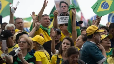 Manifestantes marcharon para exigir amnistía para Bolsonaro tras su condena