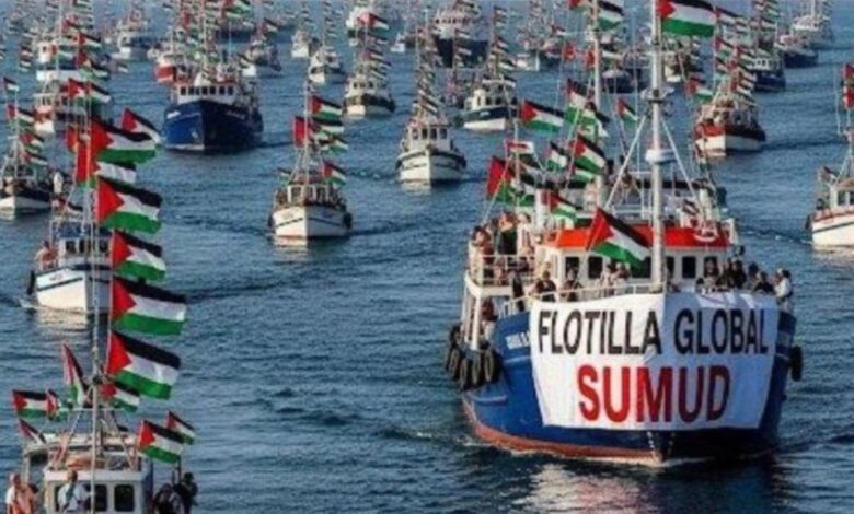 Israel informó que la Flotilla Global Sumud están siendo trasladados para deportarlos a Europa
