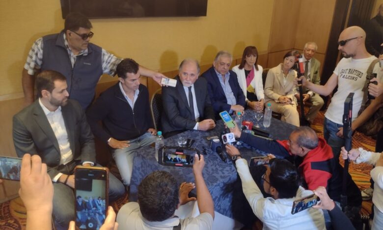 Conferencia de prensa.