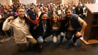 El encuentro entre Primero de los Salteños.