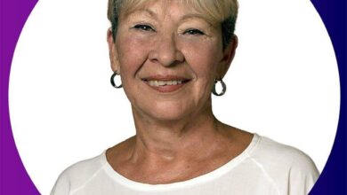 La concejal Mirta Copes.