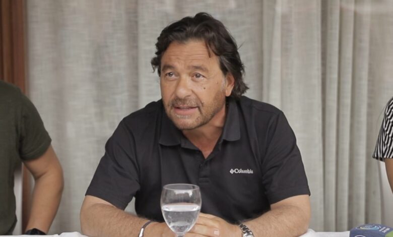 El gobernador Gustavo Sáenz.