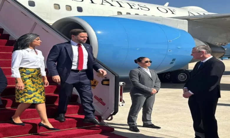 El vicepresidente de Estados Unidos arribó a Israel para asegurar la tregua en Gaza