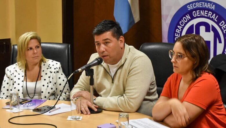 Un grupo de gremios se organizó para apoyar al dirigente Cristian Jerónimo para liderar la CGT
