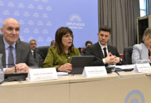 Designaron a Patricia Bullrich en la Comisión de Presupuesto de la Cámara de Diputados