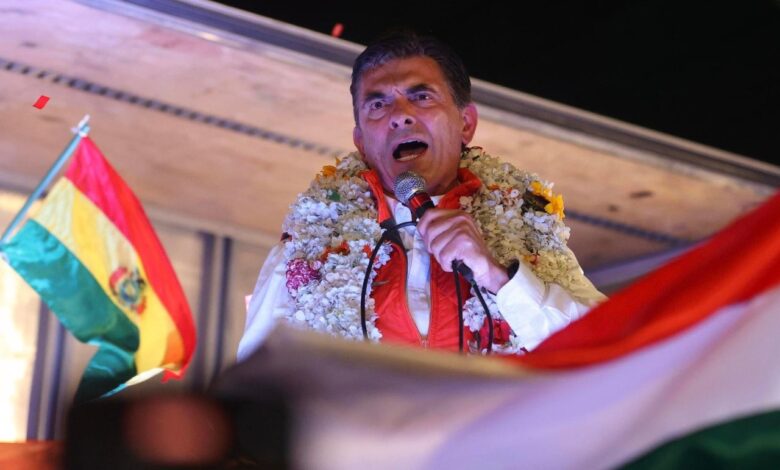 El nuevo presidente electo de Bolivia reanuda lazos con EE.UU. tras 17 años