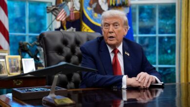 Trump anunció que la primera fase de su plan de paz para Gaza “debería completarse”