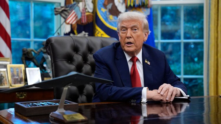 Trump anunció que la primera fase de su plan de paz para Gaza “debería completarse”
