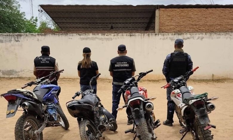 El operativo. Foto: Rivadavia Te Informa