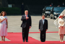 El presidente de EE.UU. llegó a Tokio para firmas de acuerdos en minería