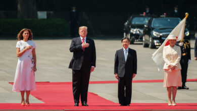 El presidente de EE.UU. llegó a Tokio para firmas de acuerdos en minería