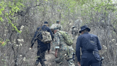 Operativo de búsqueda en Las Yungas.