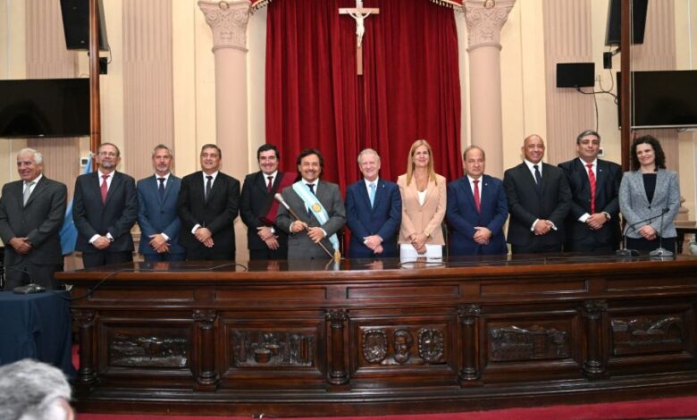 El gabinete de Sáenz.