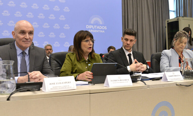 Designaron a Patricia Bullrich en la Comisión de Presupuesto de la Cámara de Diputados