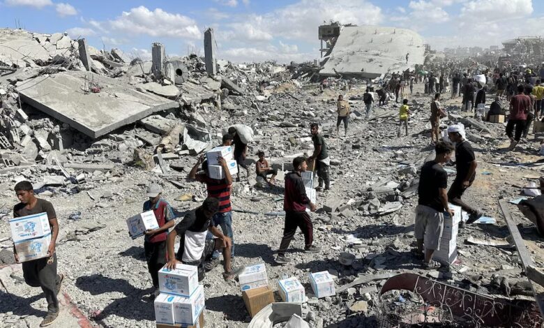 Un portavoz de naciones Unidas pidió por la apertura total de la frontera de la Franja de Gaza (Europa Press)