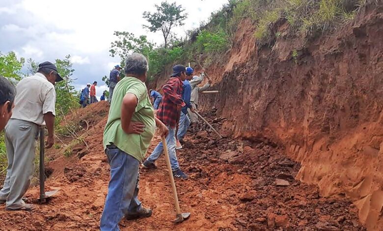 Caminos en El Sauzal.