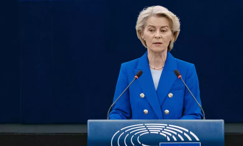 Von der Leyen advierte que el plan de paz por Rusia debilita la seguridad continental