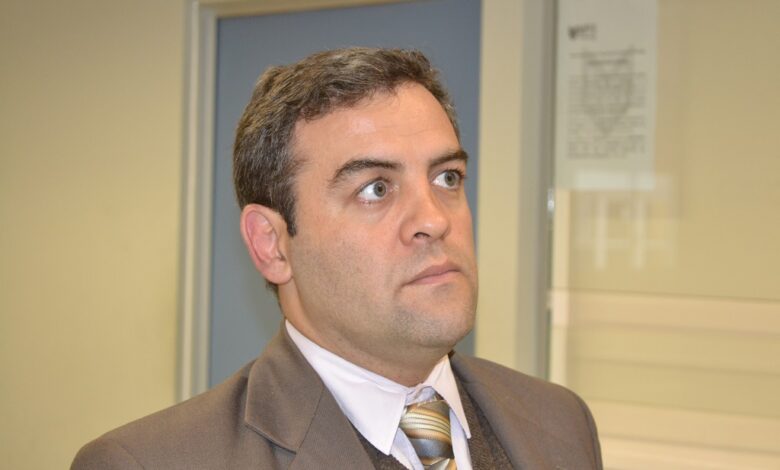 El fiscal Gonzalo Vega.