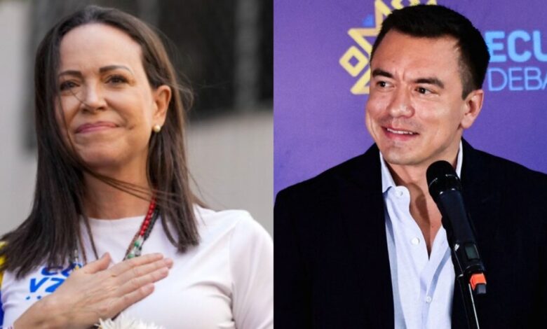 Daniel Noboa asistirá a la entrega del Premio Nobel de la Paz 2025 para María Machado