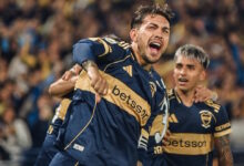 El mediocampista Leandro Paredes fue nuevamente figura en el equipo Xeneize.