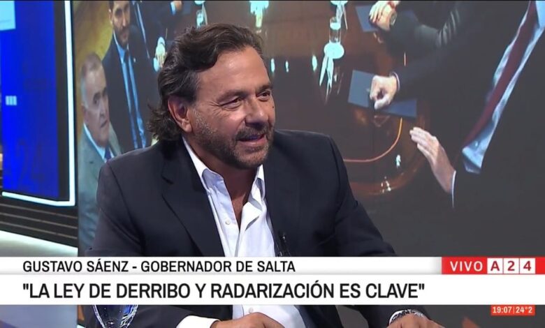 Sáenz en A24.