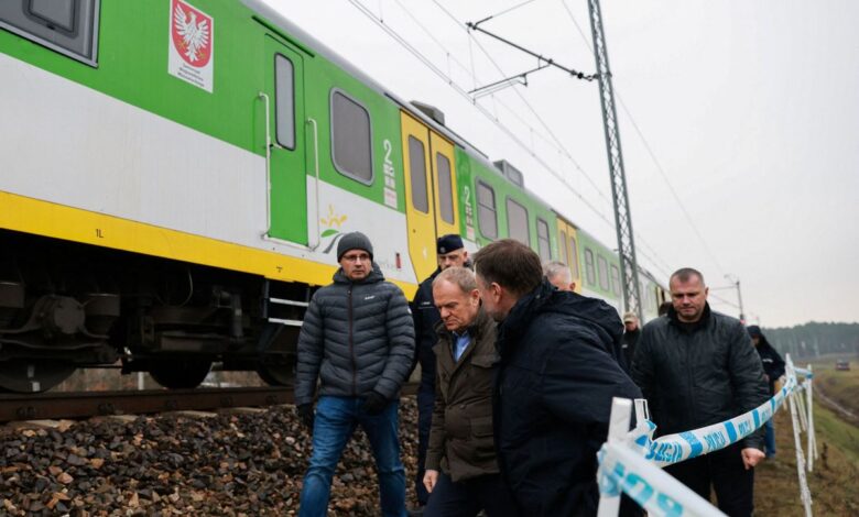 Polonia acusa a Rusia de “terrorismo de Estado” tras sabotaje ferroviario