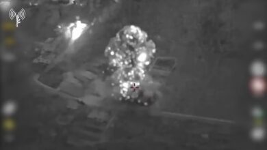 Israel bombardeó infraestructura de Hezbollah en el sur de Líbano (Captura de video -Infobae)