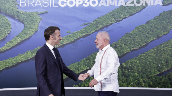 Lula y Macron refuerzan cooperación contra crimen transnacional en la Amazonía