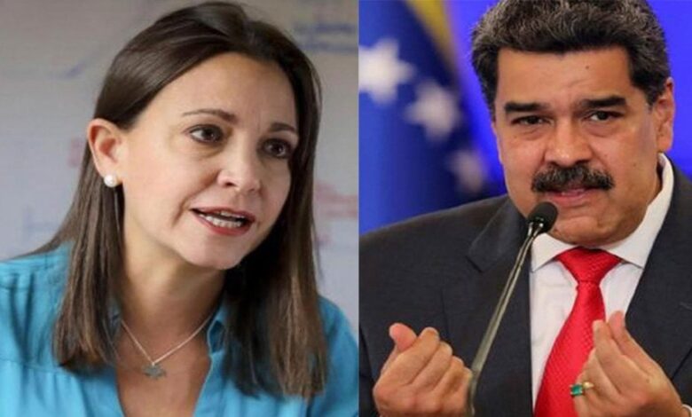 Maduro amenaza con declarar “prófuga” a Maria Corina Machado si sale del país