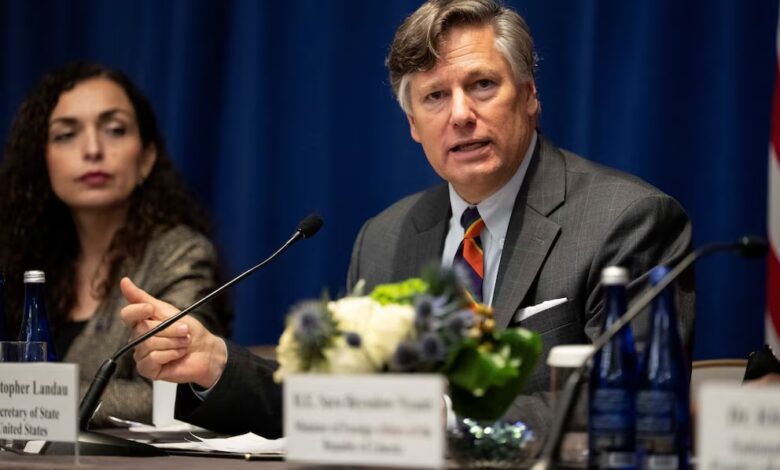 El subsecretario de Estado de EEUU, Christopher Landau. Foto: Infobae