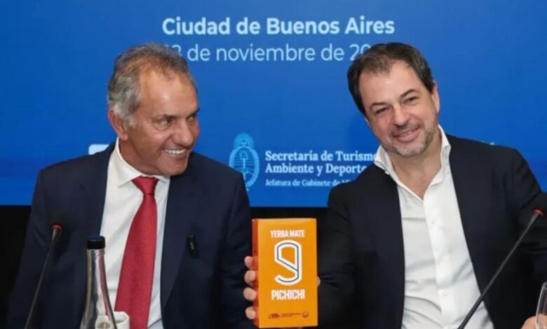 Daniel Scioli lanza su yerba “Pichichi” con un guiño personal