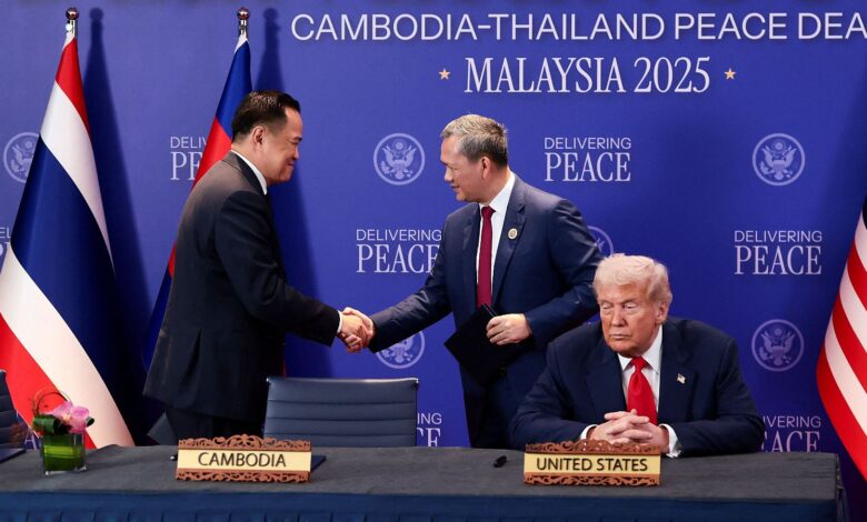 Tailandia y Camboya inician negociaciones fronterizas y diálogos por la paz