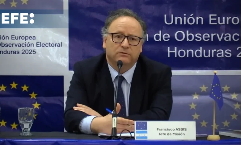 La UE denunció fallas y descoordinación en el recuento de votos en Honduras