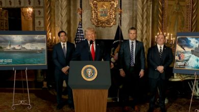 Trump anunció la creación de la "Flota Dorada" para asegurar la seguridad