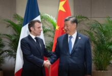 Macron viajó a China para intervenir y promover un alto al fuego en la guerra de Ucrania