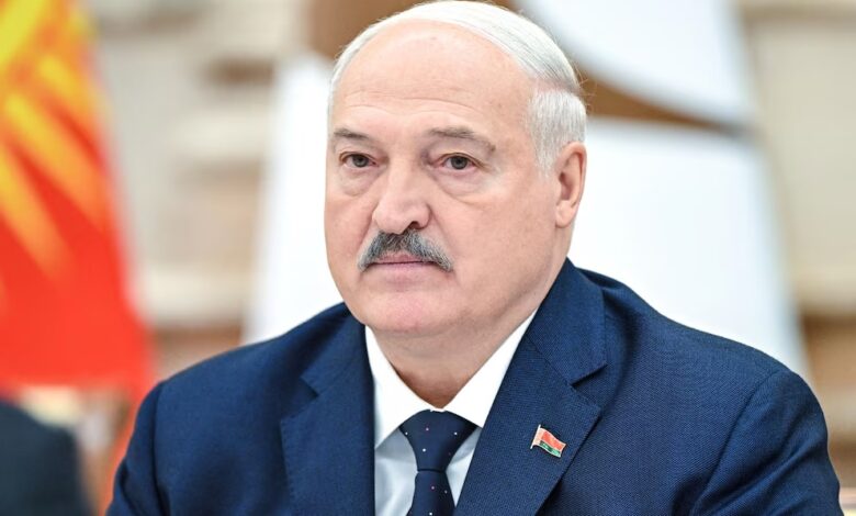 El líder bielorruso, Alexander Lukashenko (Sputnik/Sergey Bobylev/Pool via REUTERS)