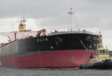 El tanquero Qendil, que fuentes de la inteligencia ucraniana dicen haber inutilizado en el Mediterráneo