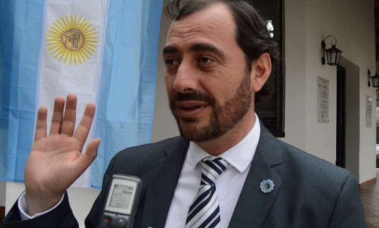 El intendente de Chicoana, Esteban Ivetich,