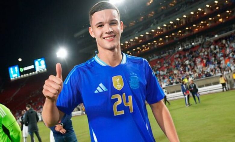 Valentín Carboni se sumó como nuevo refuerzo de Racing