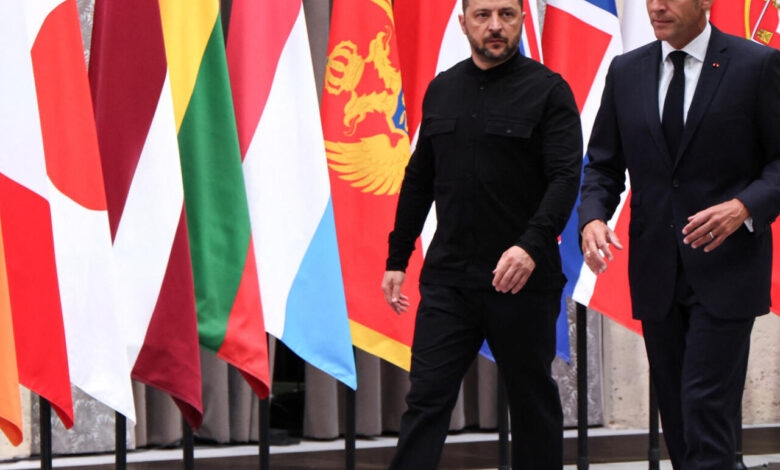 Zelensky formalizó la cumbre con la Coalición de Voluntarios para el 6 de enero