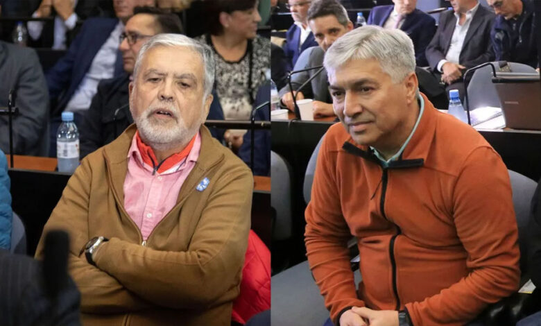 Julio De Vido y Lázaro Báez