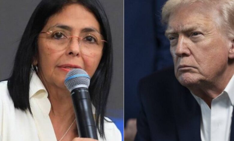 Delcy Rodríguez prometió rescatar a Maduro y sostener la gobernabilidad