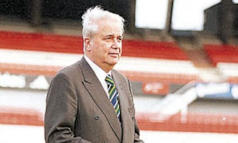 Alfredo Davicce, el histórico presidente de River Plate en 1989