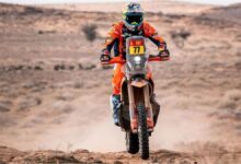 Kevin Benavides aceleró en el Dakar y ya se ubicó entre los cinco mejores