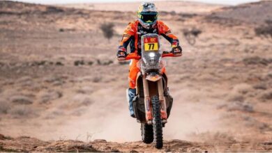 Kevin Benavides aceleró en el Dakar y ya se ubicó entre los cinco mejores