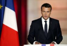 El presidente de Francia, Emmanuel Macron