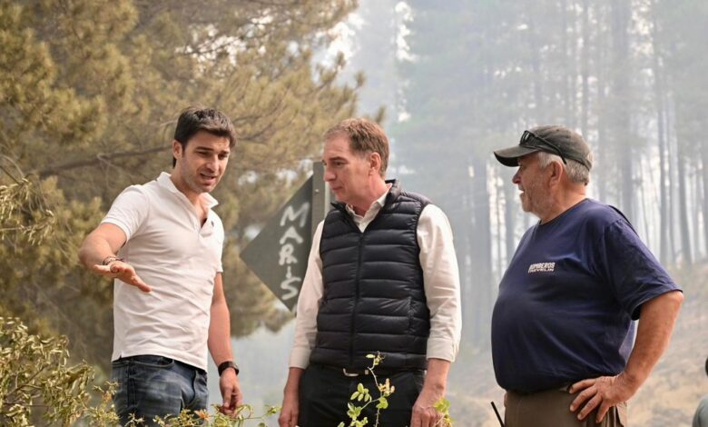 El gobernador de Chubut, Ignacio Torres