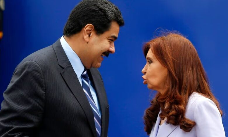 Cristina Kirchner calificó como un "secuestro" la captura de Nicolás Maduro en Venezuela